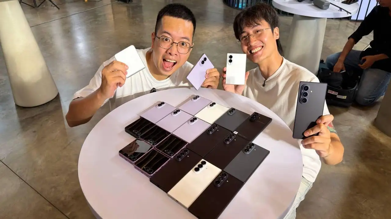 كيف تفاعل صناع المحتوى مع هواتف Galaxy Z القابلة للطي الجديدة؟